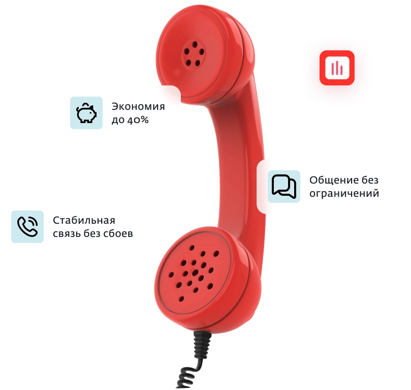 Домашний телефон Дом.ру в посёлок Сети